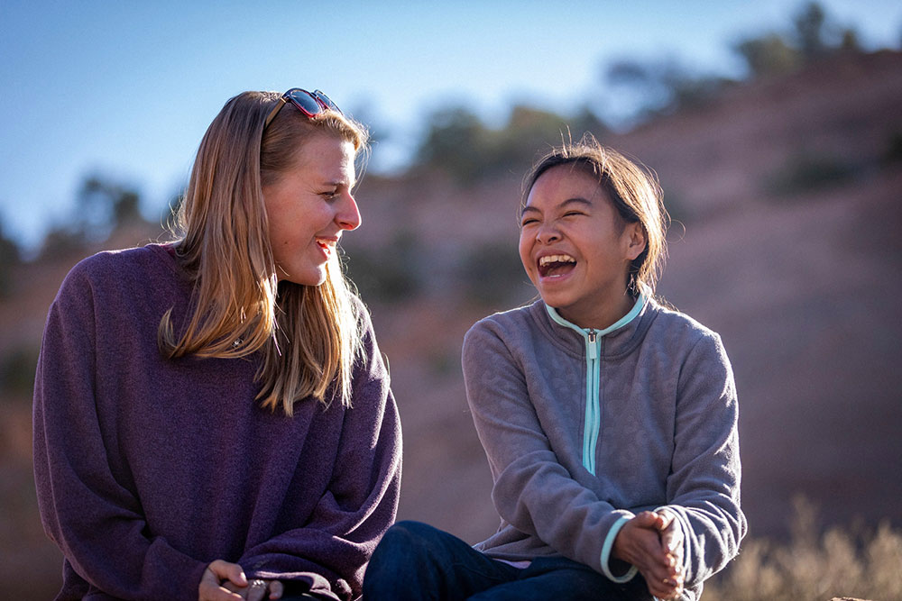 Abigail and Justayah